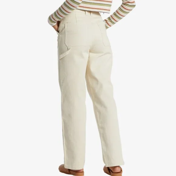 NEW Billabong Collet Carpenter Denim in Cream, Size 27 - Picture 1 of 11